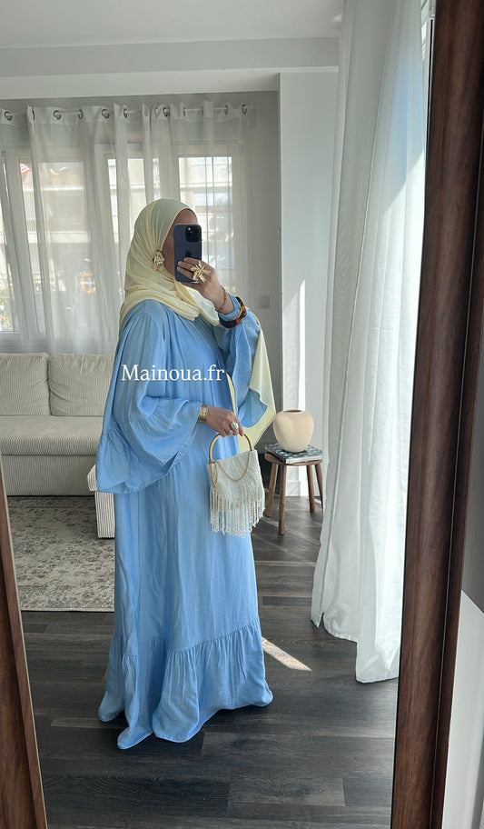 Robe bleu ciel