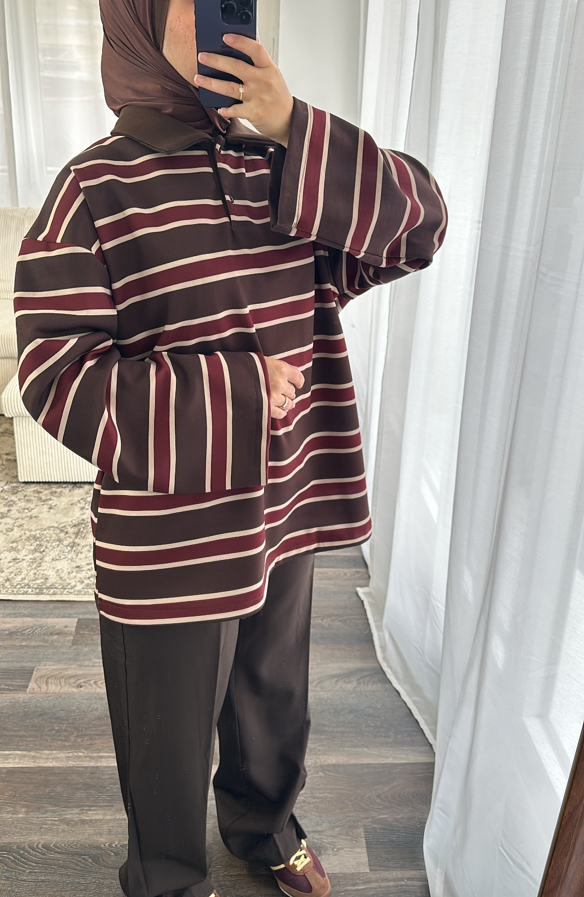 Polo marron