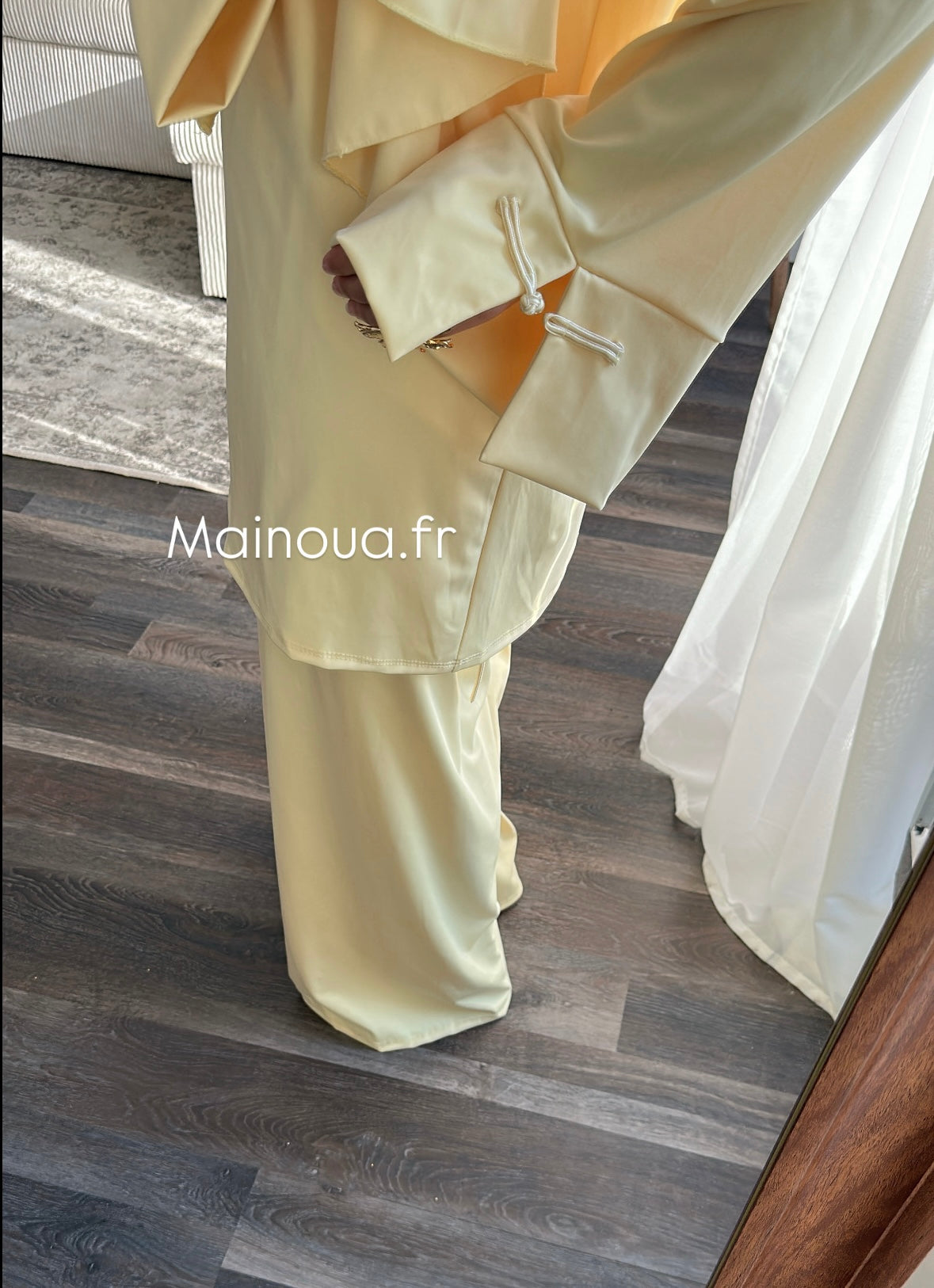Burkini 3 pièces Jaune
