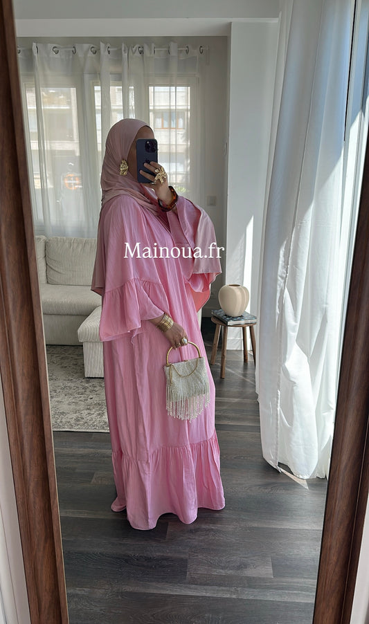 Robe rose bonbon