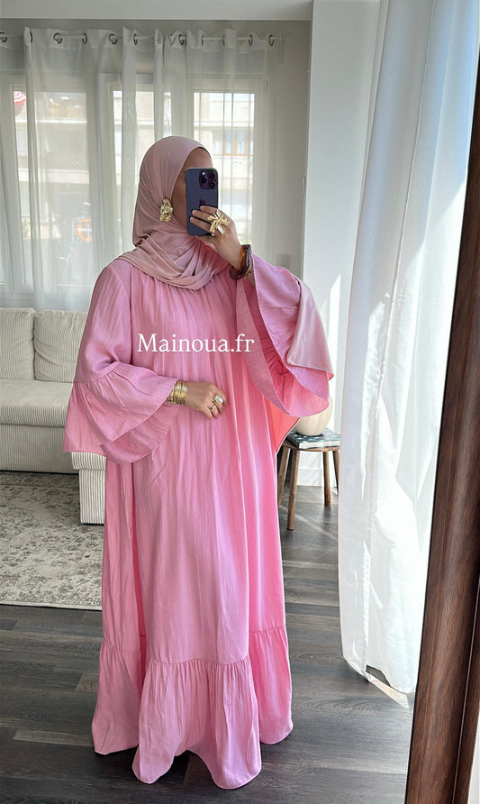 Robe rose bonbon