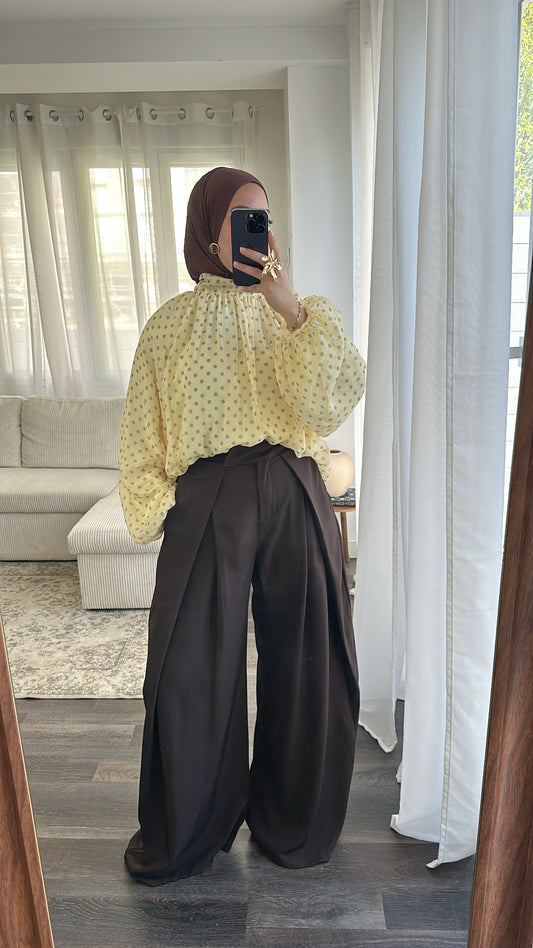 Pantalon marron