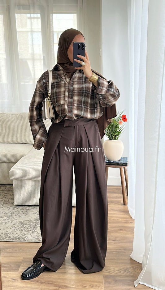 Pantalon marron