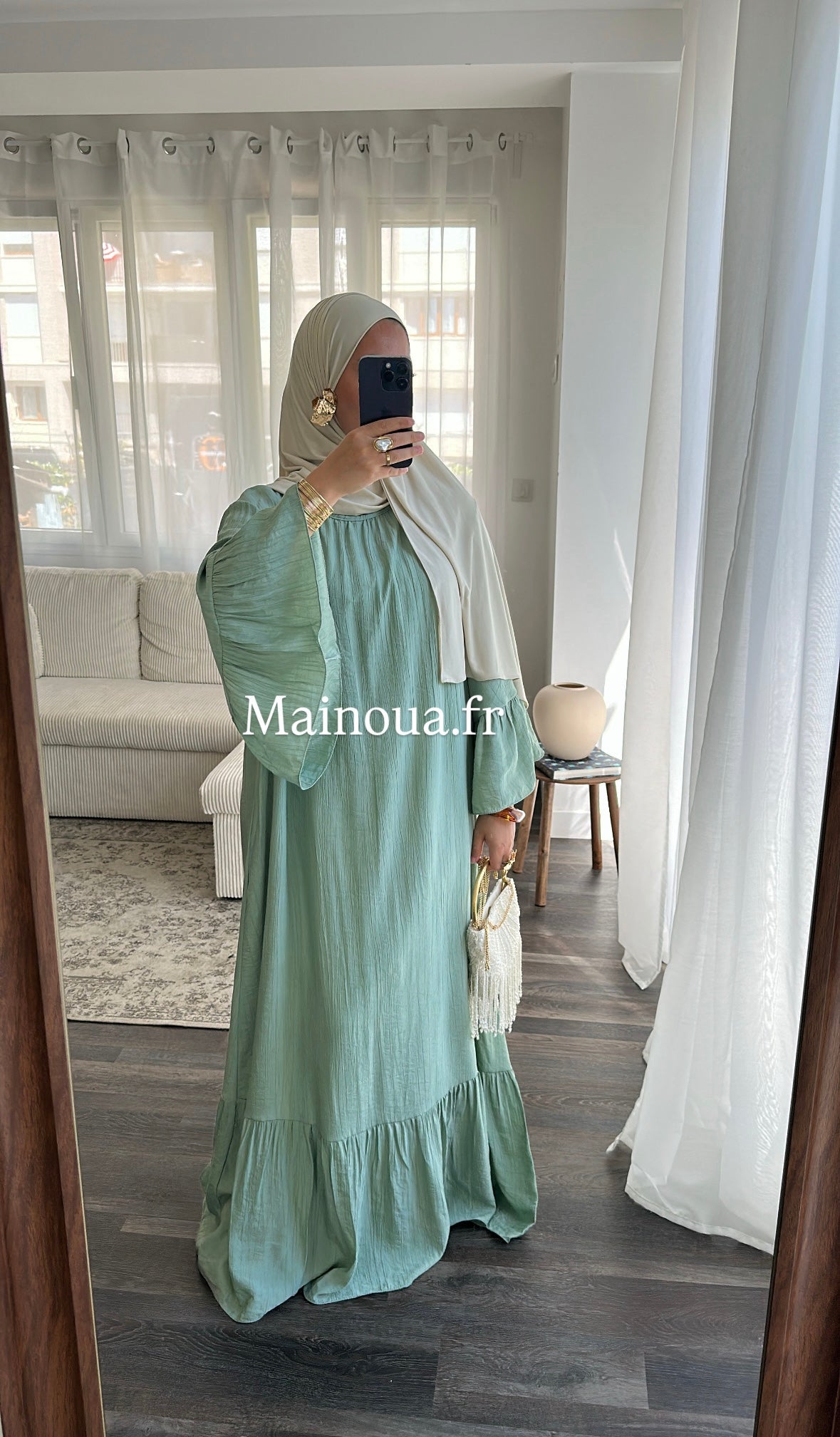 Robe vert d’eau