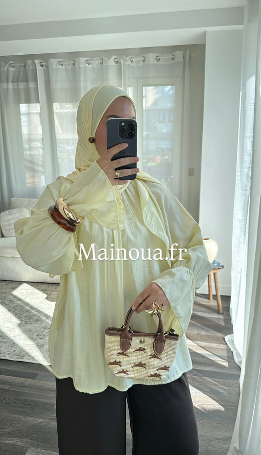 Blouse jaune