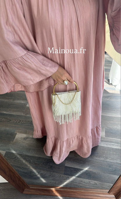Robe vieux rose
