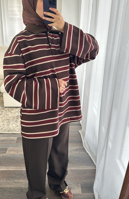 Polo marron