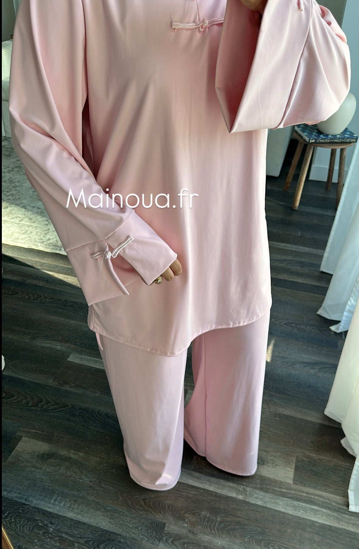 Burkini 3 pièces Rose