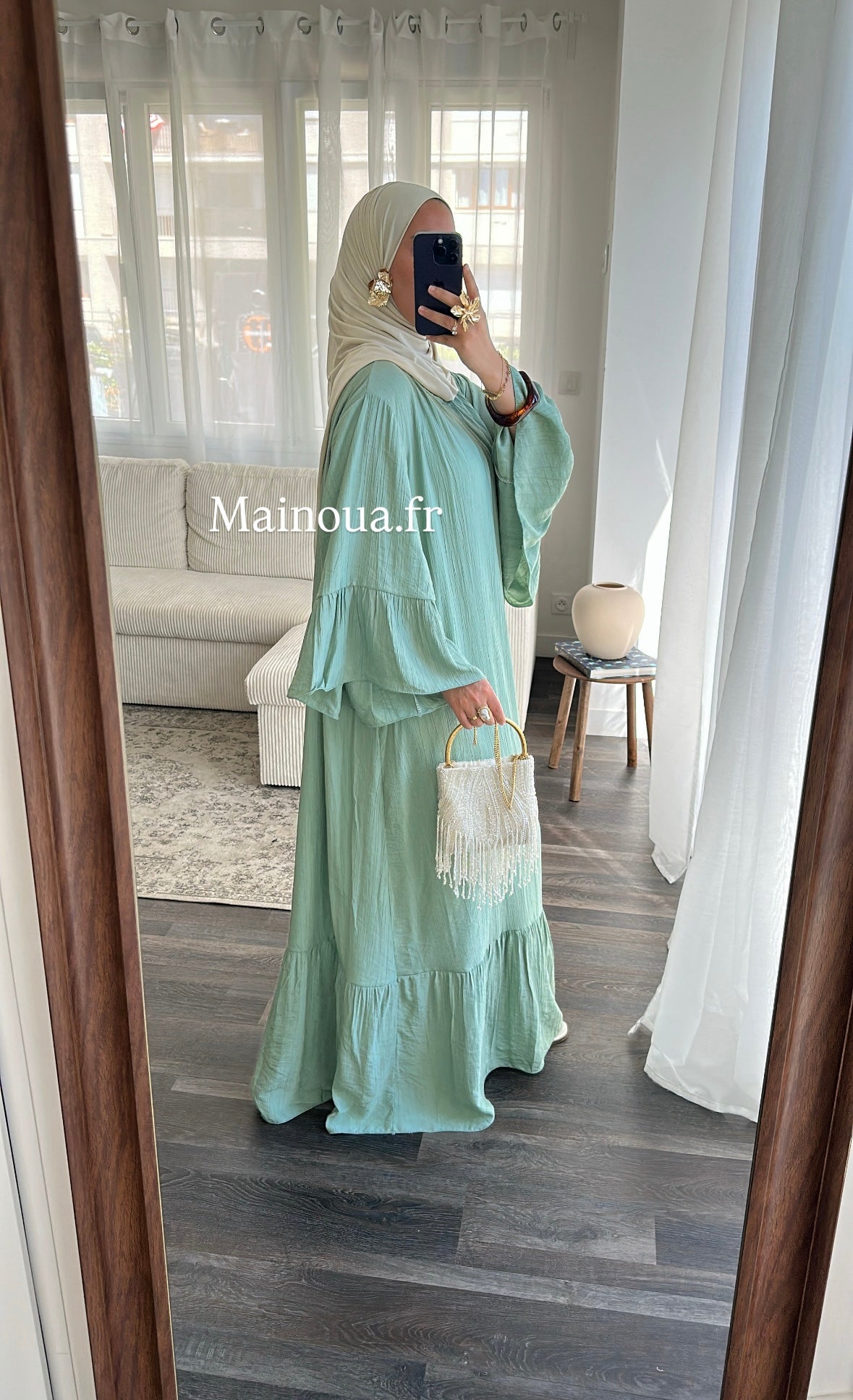 Robe vert d’eau