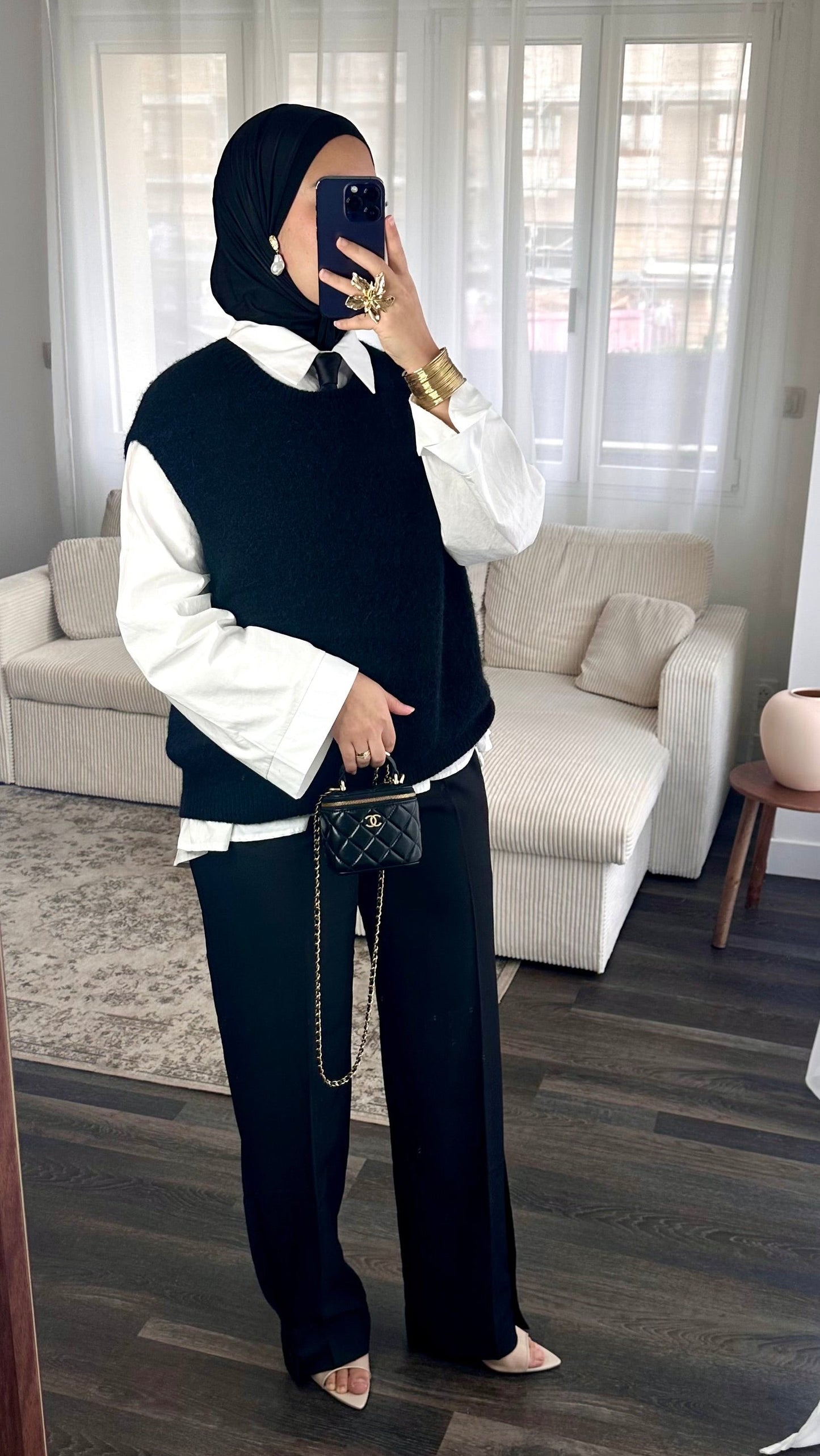 Pantalon Noir classique