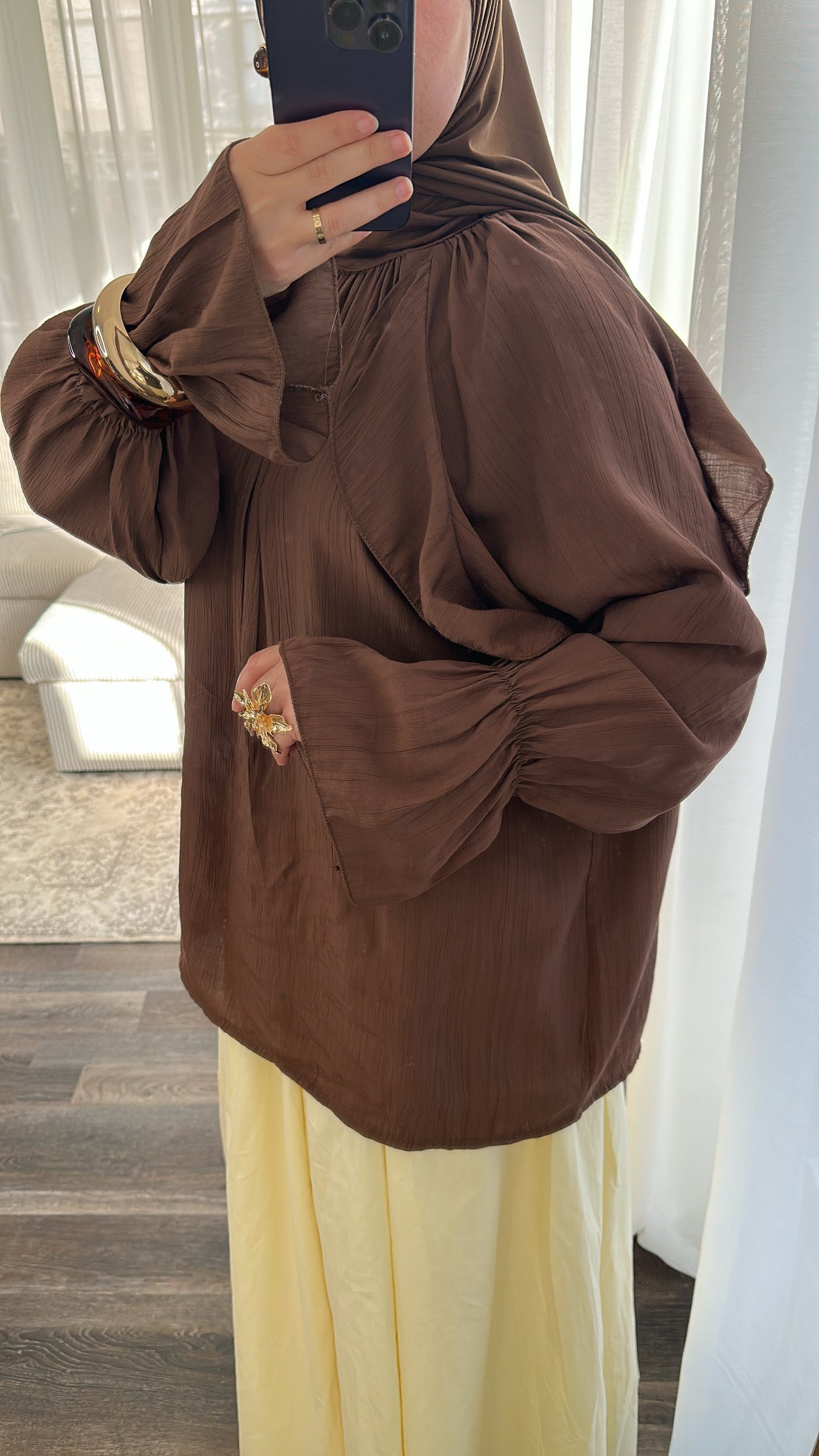 Blouse mocha