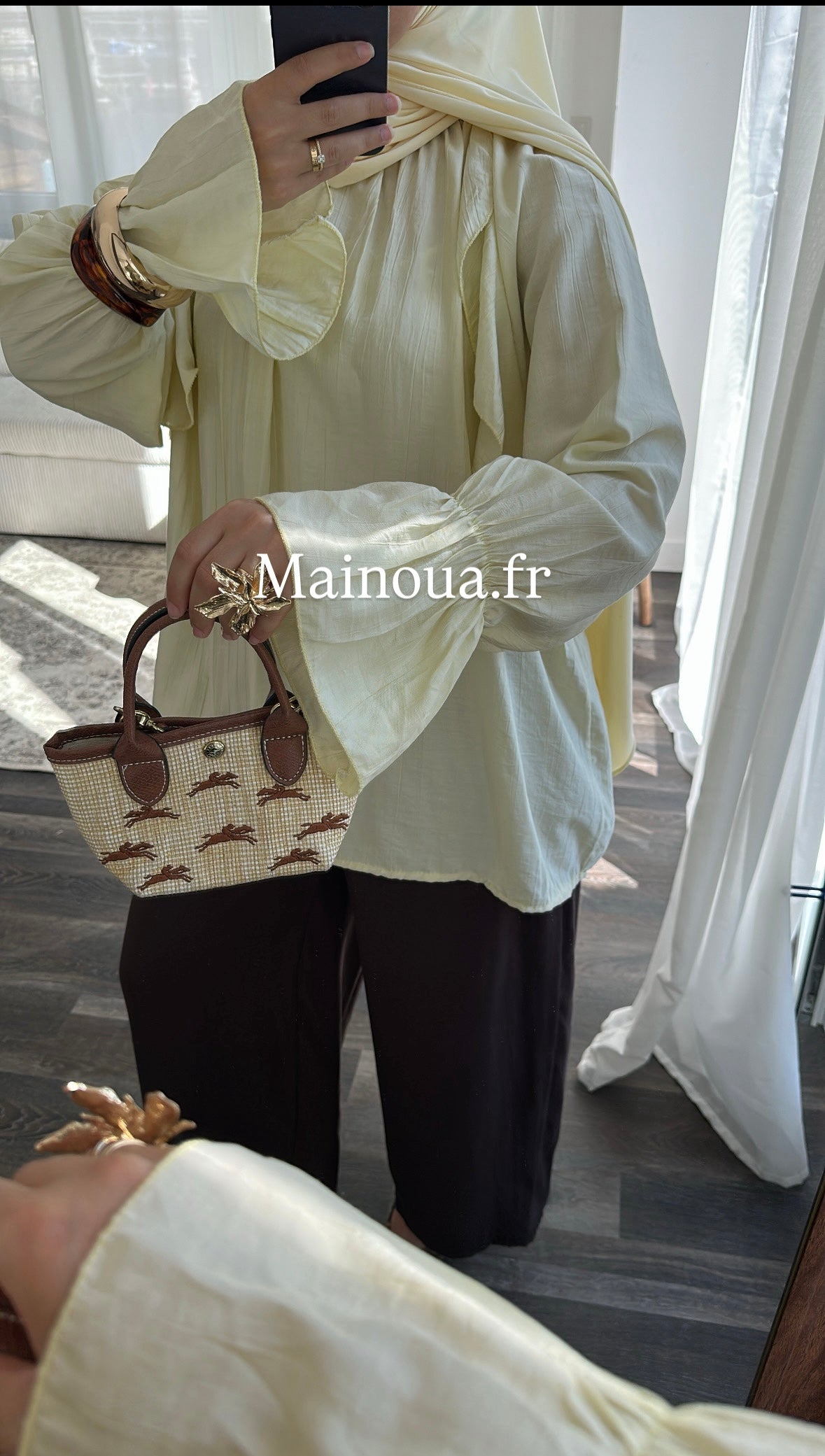 Blouse jaune