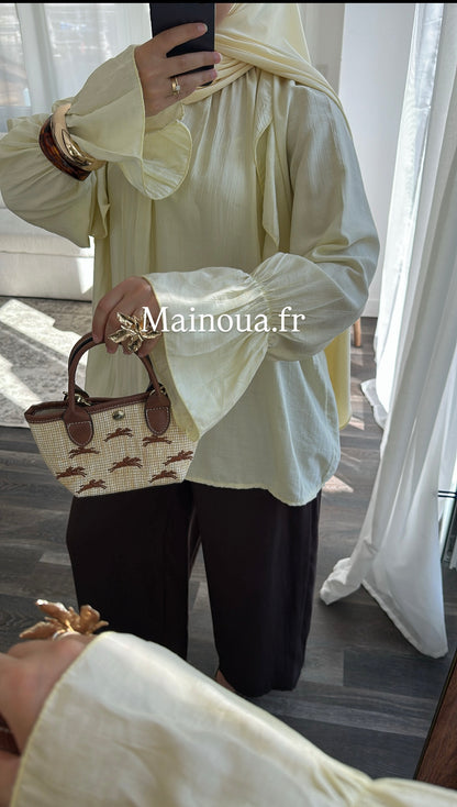 Blouse jaune
