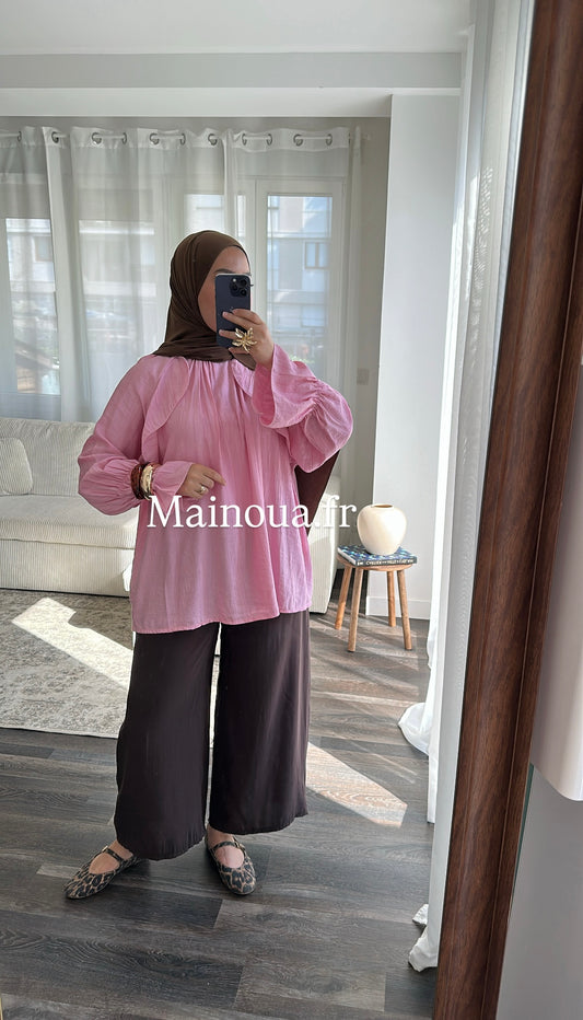 Blouse rose