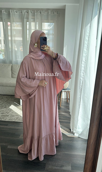 Robe vieux rose